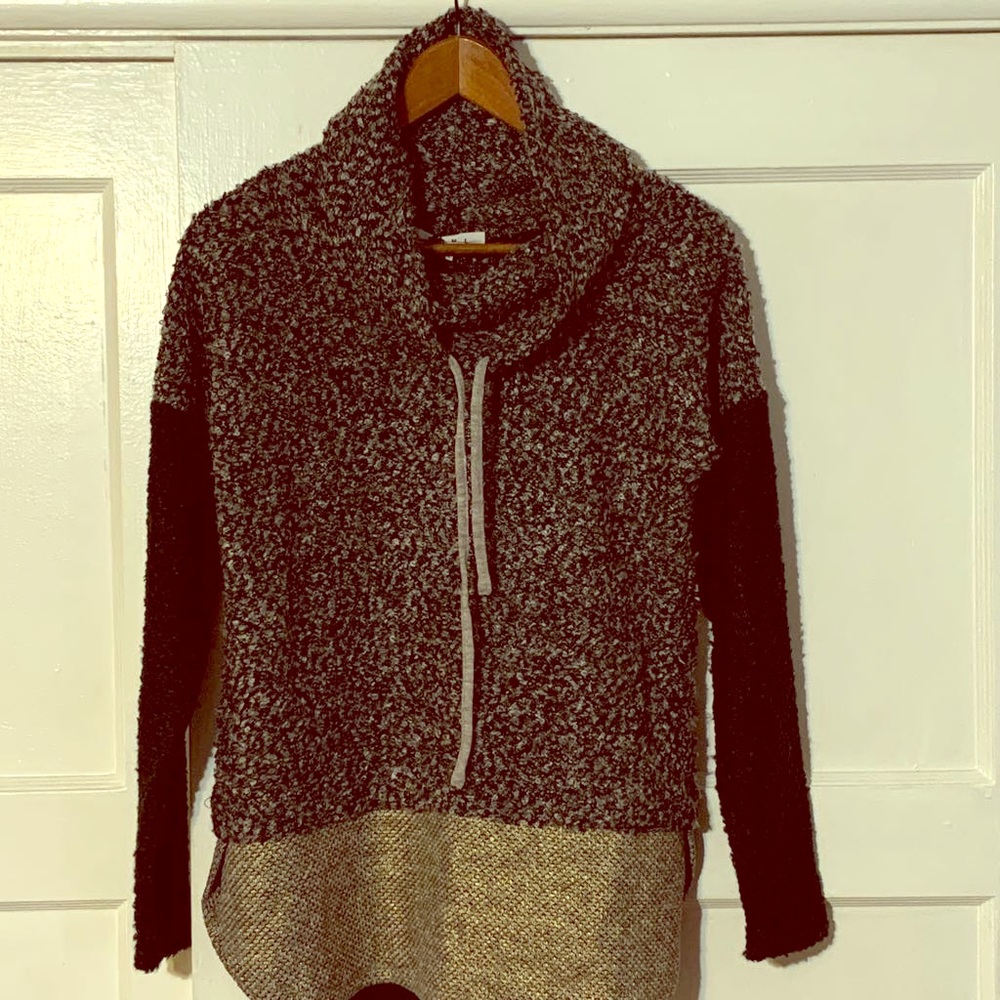 THML Womens Sweater Black Long Sleeve XS New